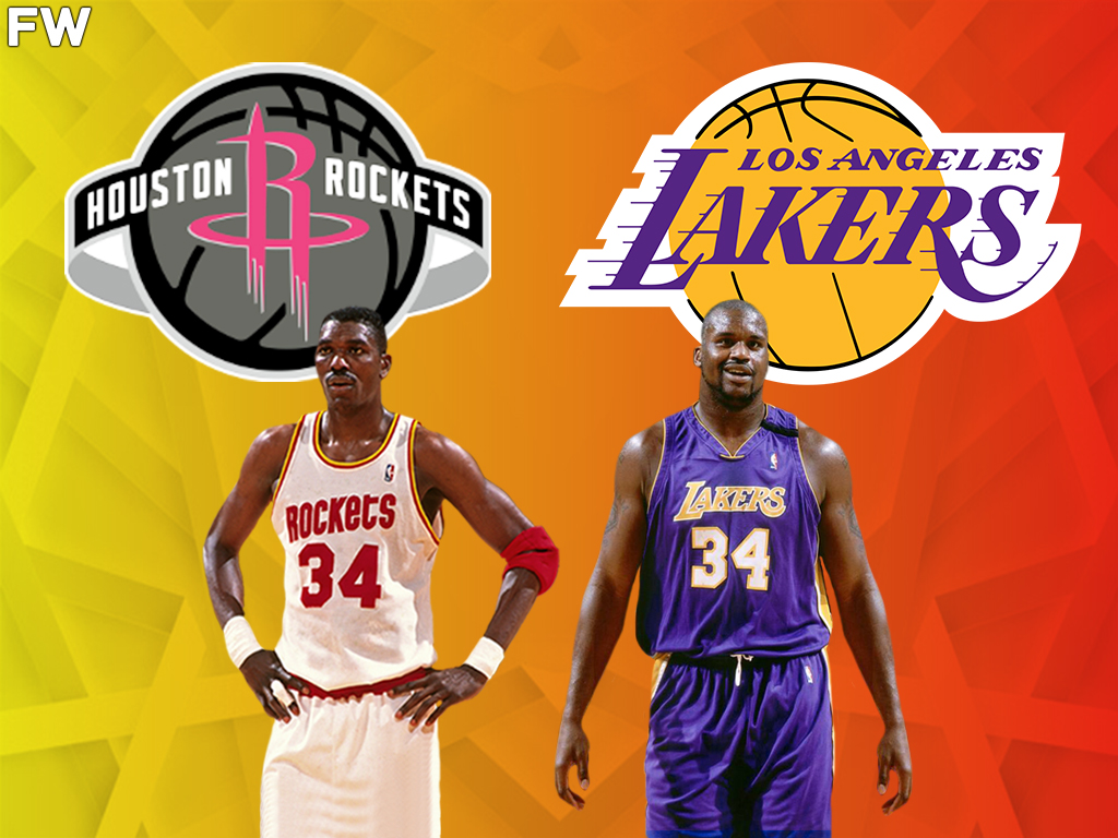Hakeem Olajuwon vs. Shaquille O’Neal