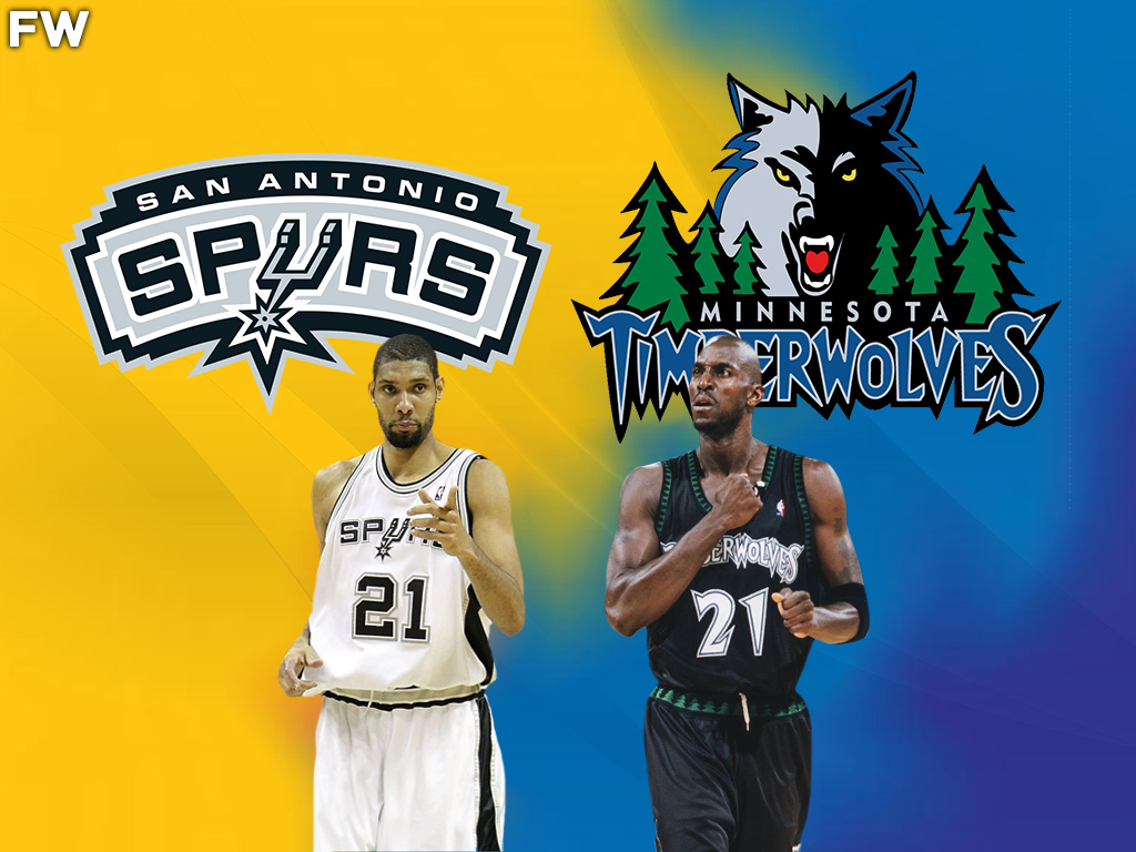 Tim Duncan vs. Kevin Garnett