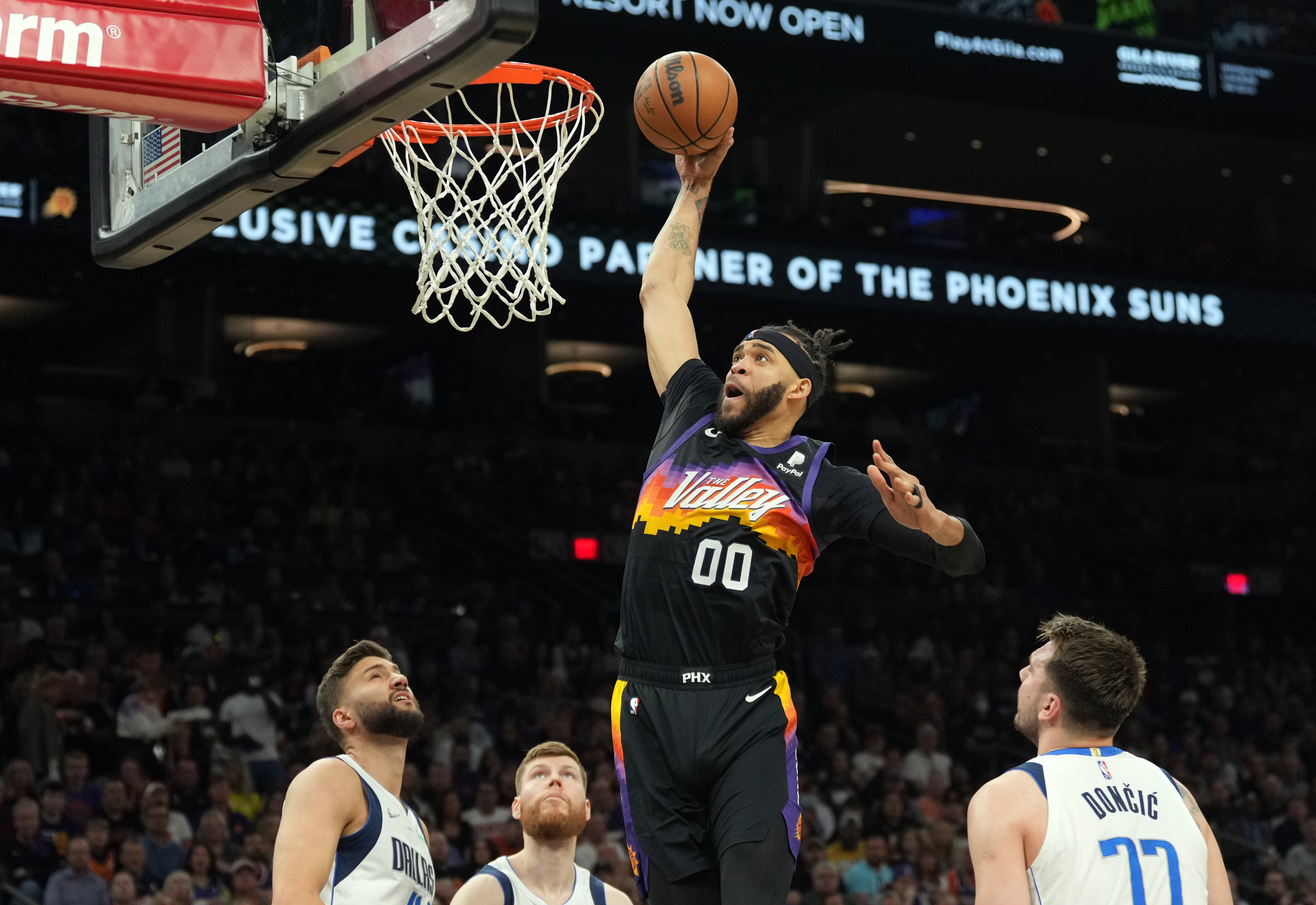 Video: JaVale McGee Pulls Out Sensational Steal On Luka Doncic And Goes Coast-To-Coast For Dunk