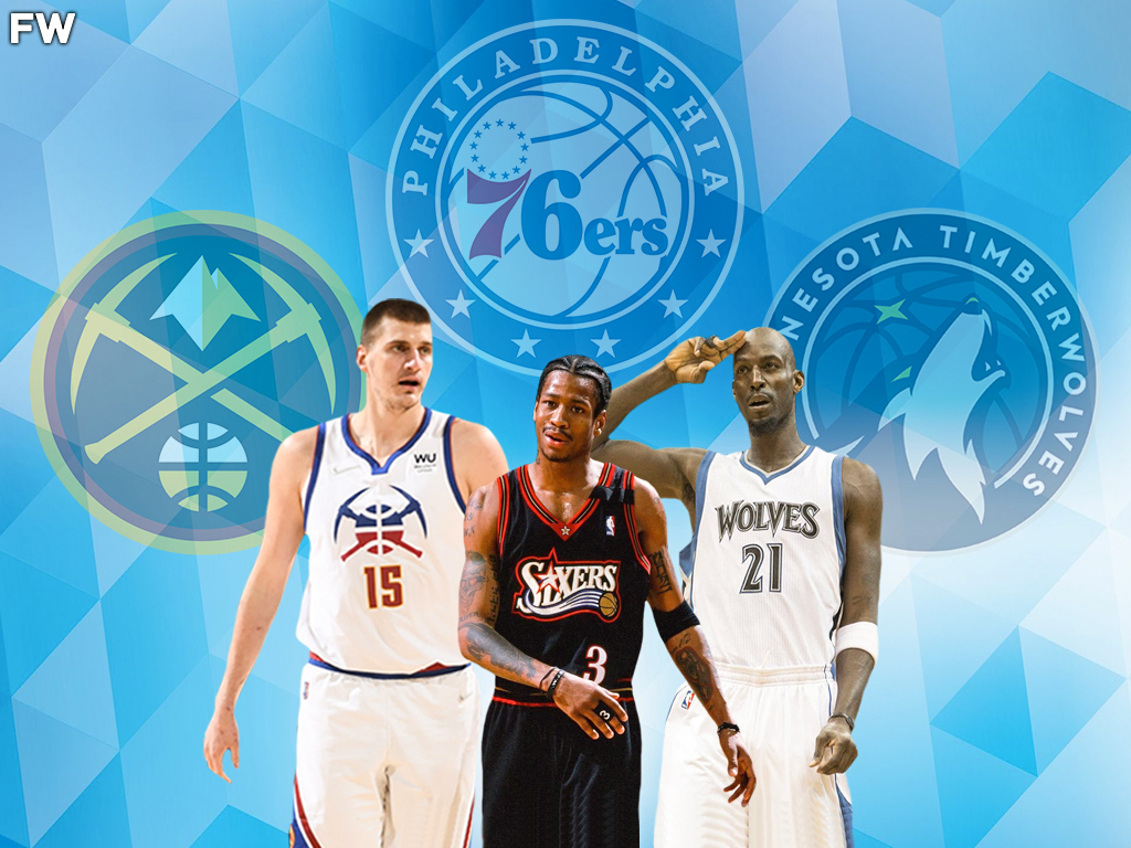 Allen Iverson, Kevin Garnett, Nikola Jokic