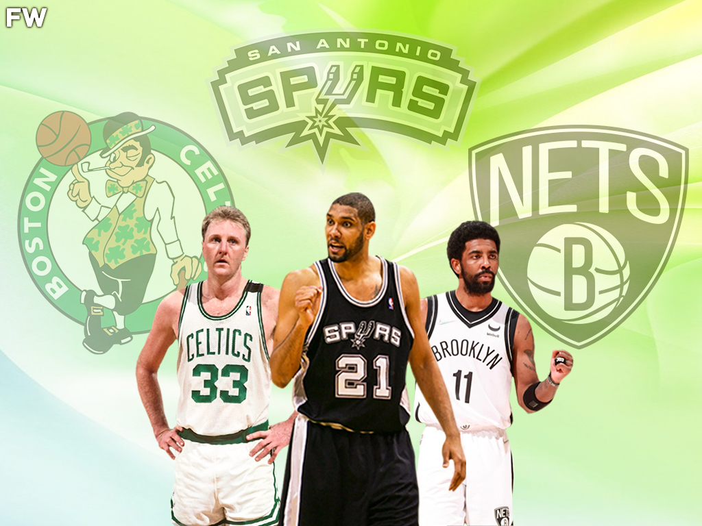 Tim Duncan, Larry Bird, Kyrie Irving