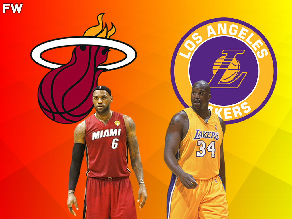 LeBron James vs. Shaquille O’Neal