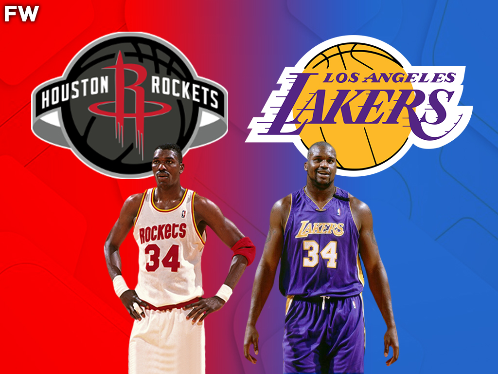Hakeem Olajuwon vs. Shaquille O’Neal