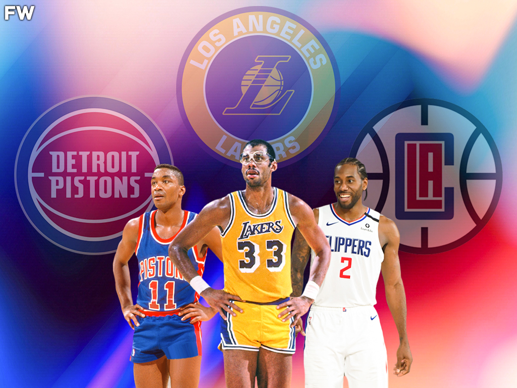 Kareem Abdul-Jabbar, Kawhi Leonard, Isiah Thomas