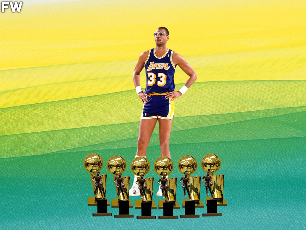 Kareem Abdul-Jabbar - 6 Championships, 6 MVP Awards