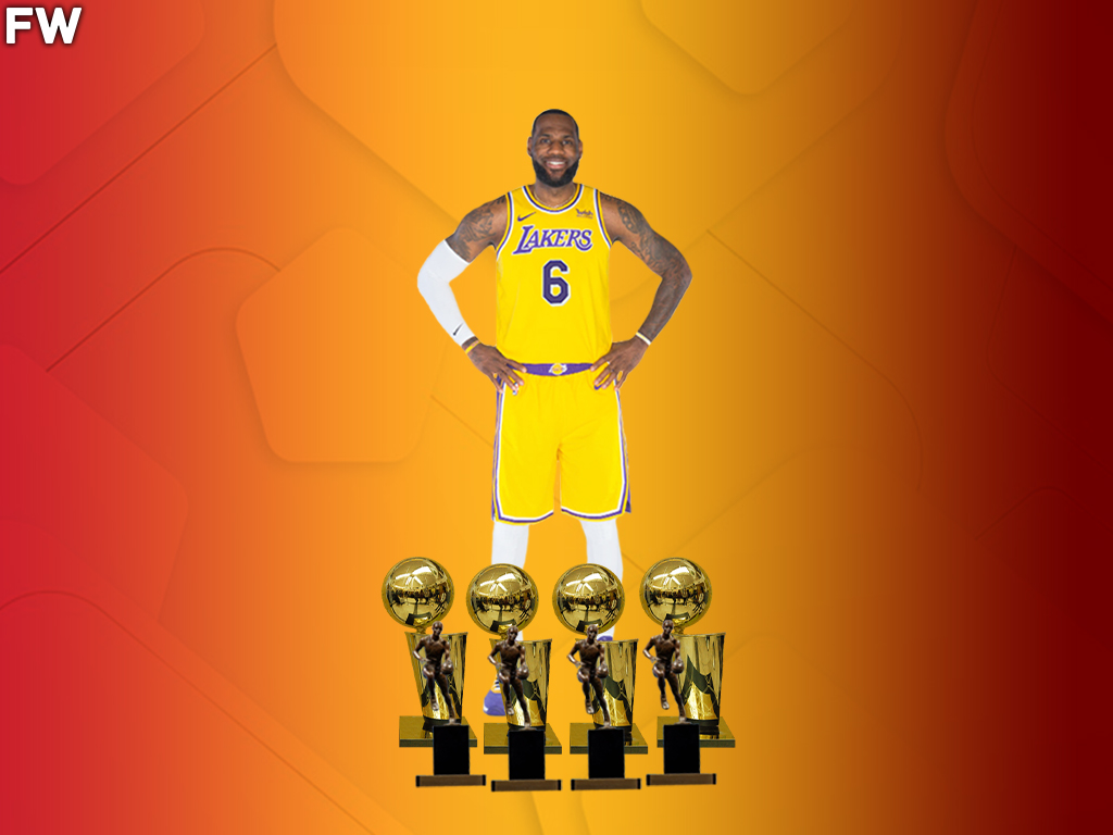 LeBron James - 4 Championships, 4 MVP Awards