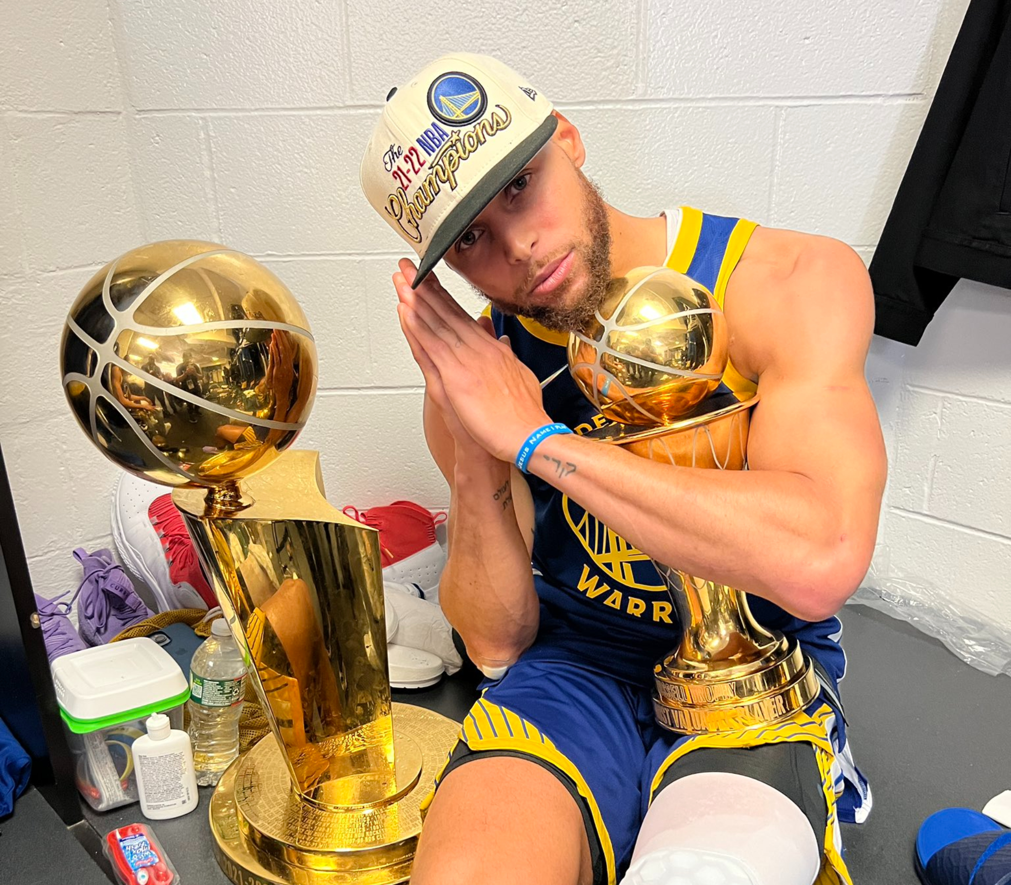 Stephen Curry Posts A Two-Word Tweet And Sends Message To His Haters After Winning His Fourth NBA Championship And First Finals MVP