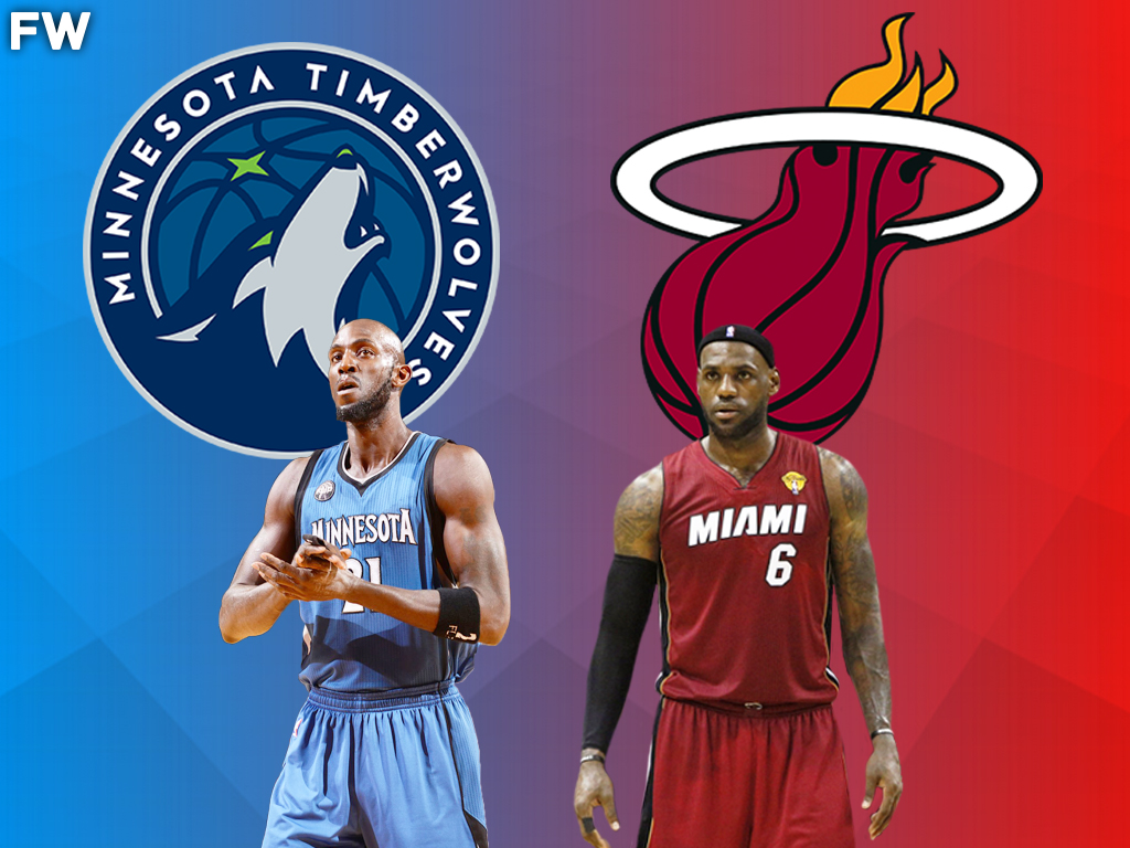 Kevin Garnett vs. LeBron James