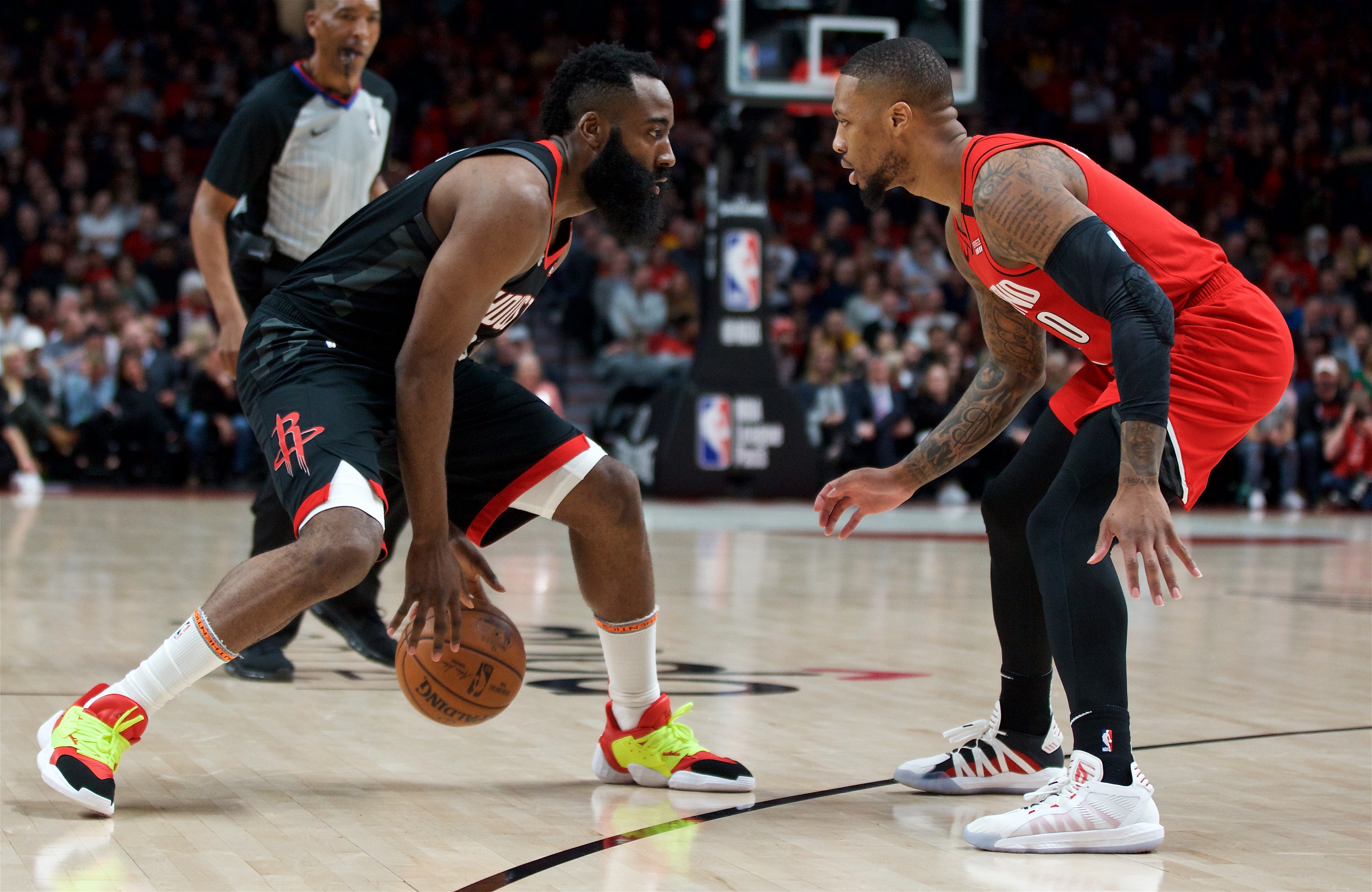 James Harden vs. Damian Lillard