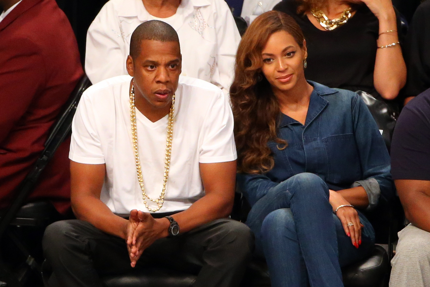 Jay-Z and Beyonce