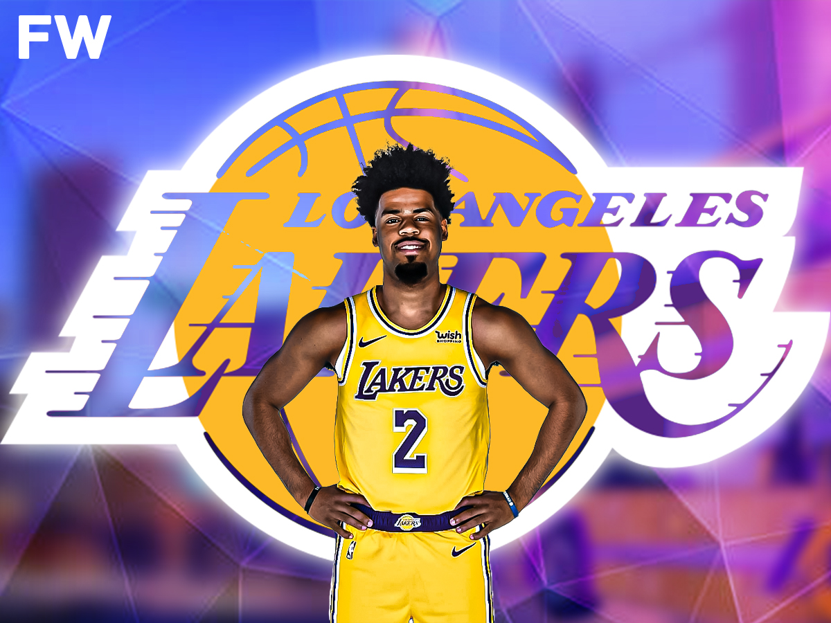 When The Los Angeles Lakers Bus Completely Forgot Quinn Cook At The Arena So He Went On J.R. Smith's IG Live And J.R. Told Them: "We Left QC, Bro"