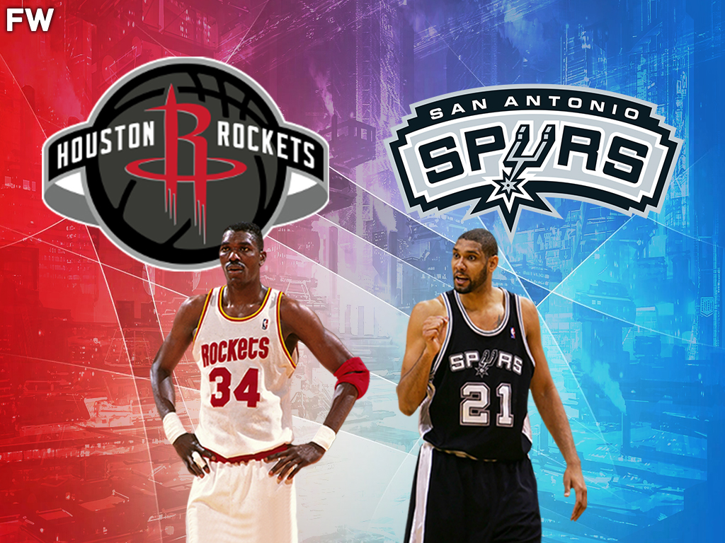 Hakeem Olajuwon vs. Tim Duncan