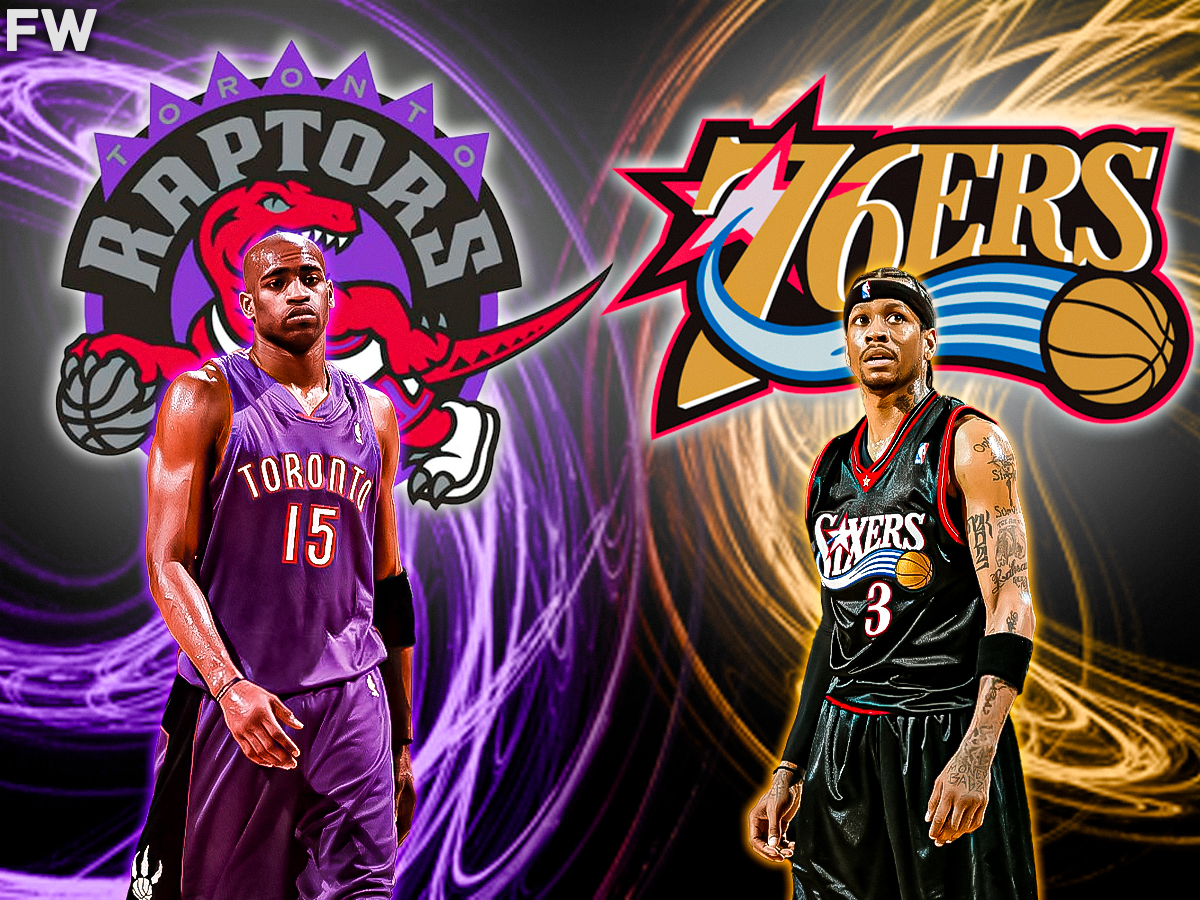 Vince Carter and Allen Iverson