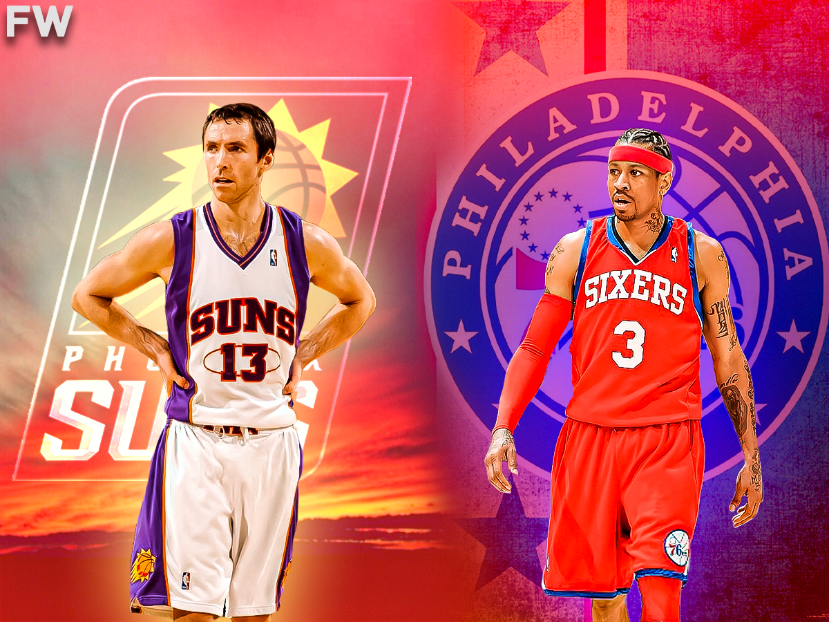 Steve Nash and Allen Iverson