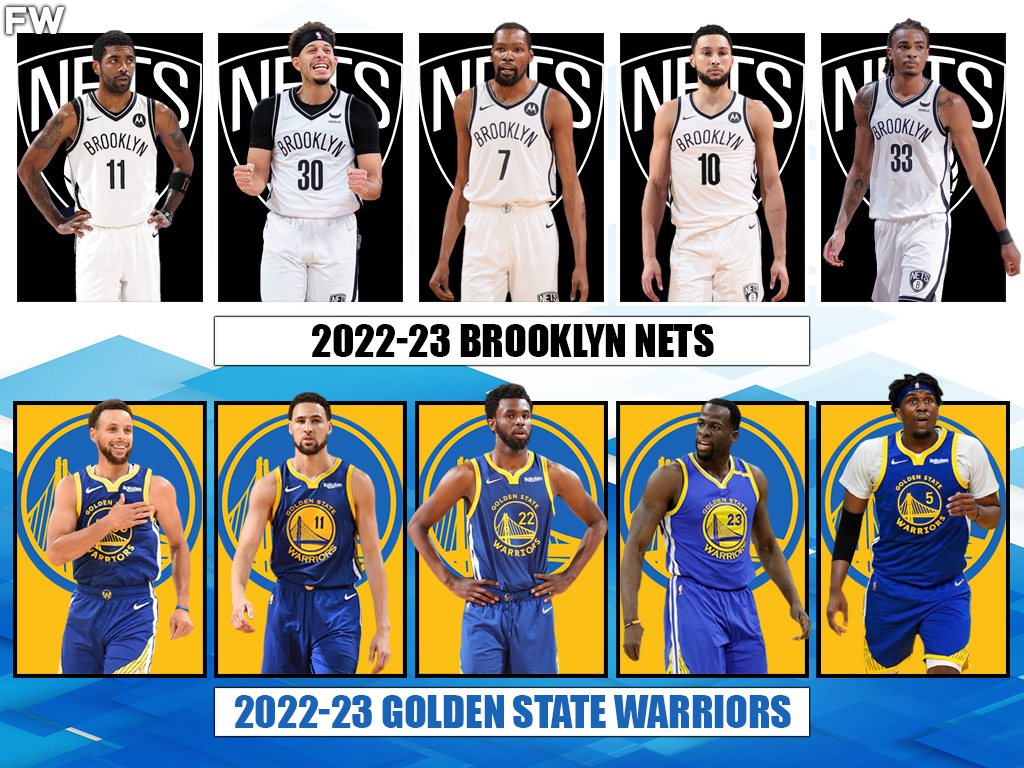 Nets vs. Warriors lineups