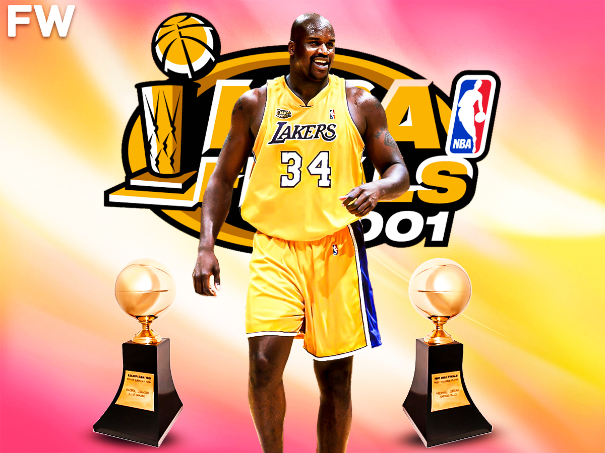 2001 Finals MVP Shaquille O'Neal