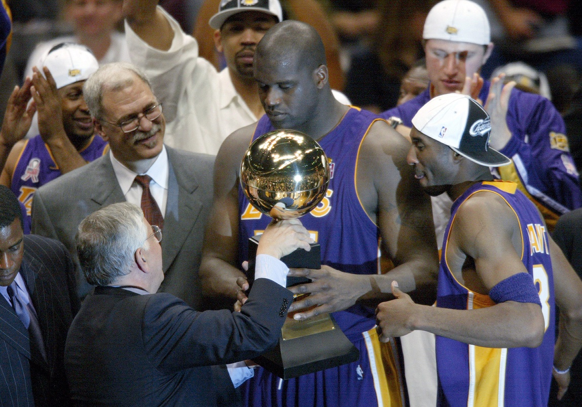 2002 Finals MVP Shaquille O'Neal