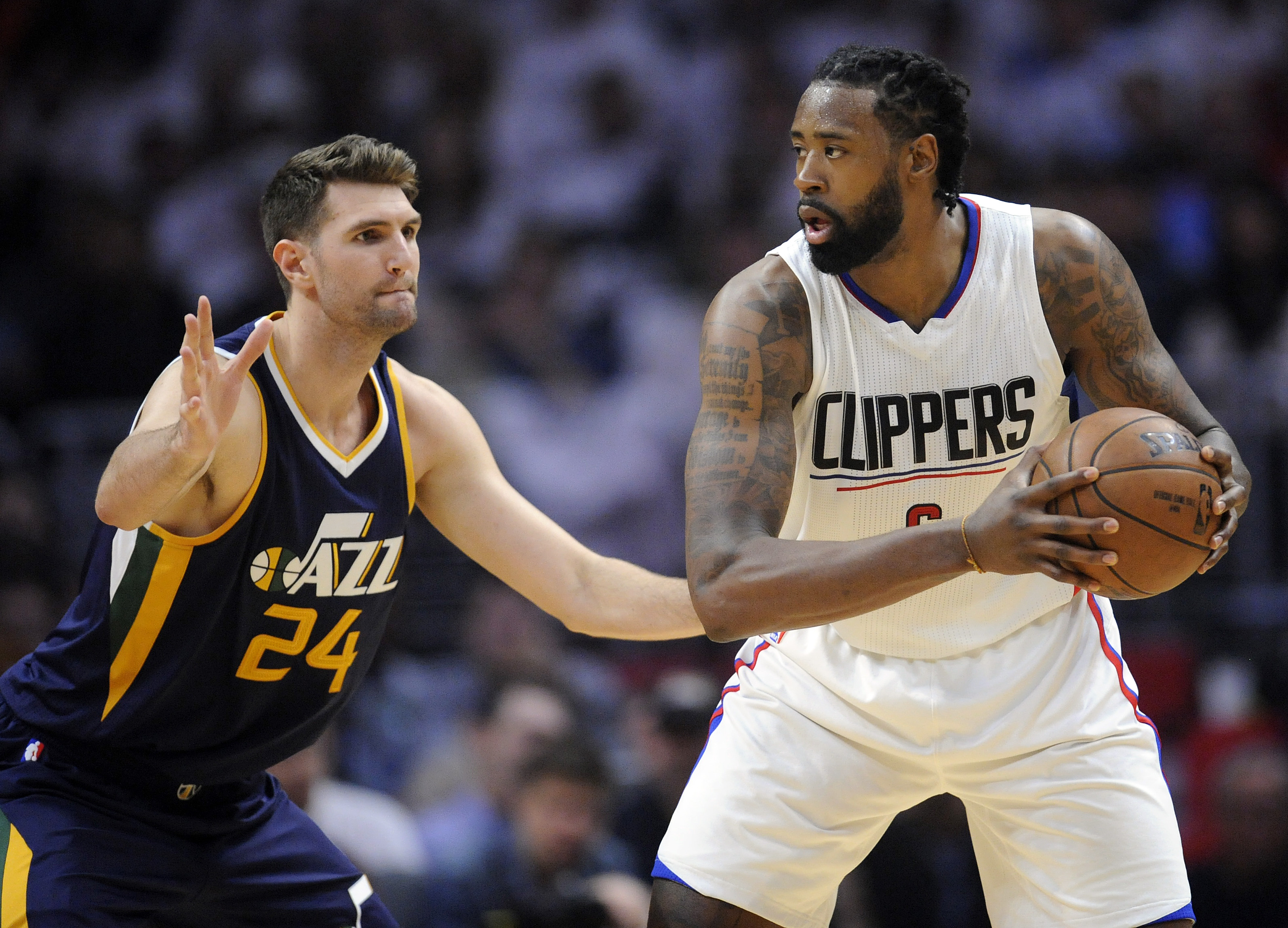 DeAndre Jordan Los Angeles Clippers 2017