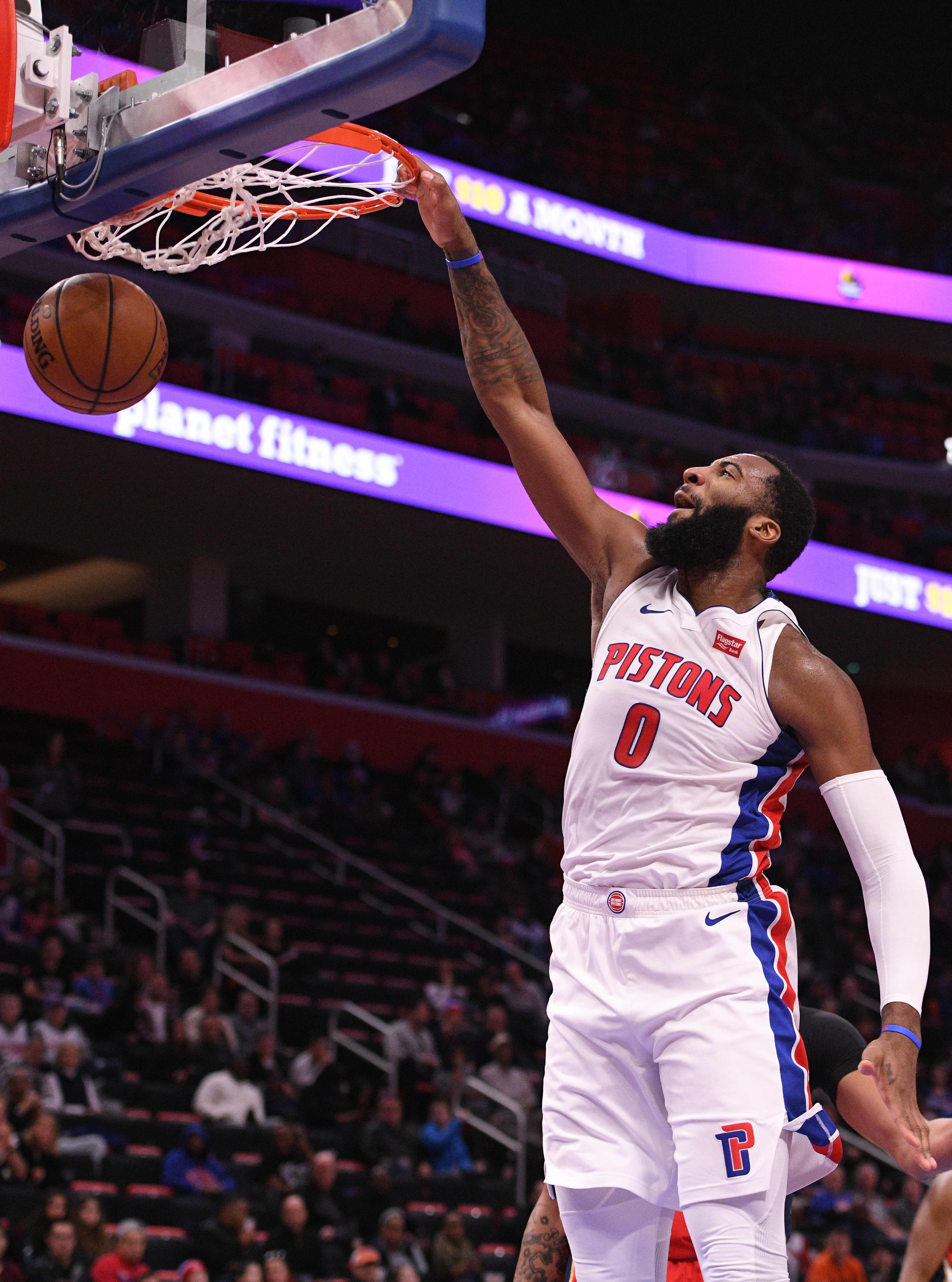 Andre Drummond Detroit Pistoms 2018