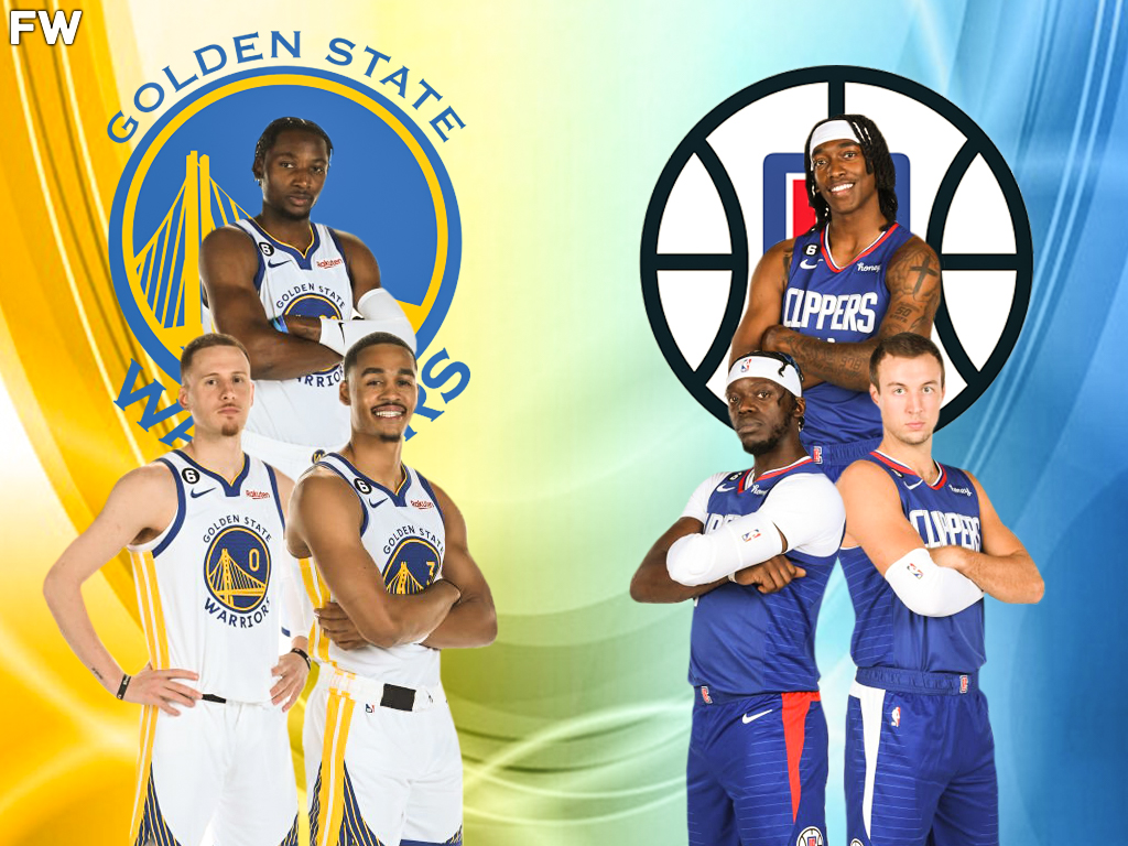 Warriors Bench vs. Clippers Bench