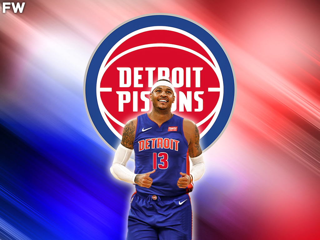 Carmelo Anthony Detroit Pistons