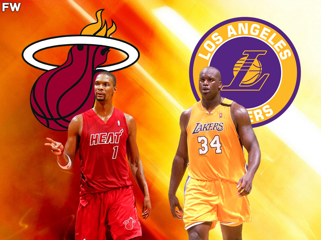 Chris Bosh vs. Shaquille O’Neal