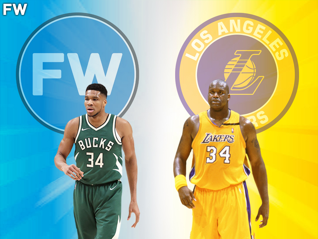 Giannis Antetokounmpo vs. Shaquille O’Neal