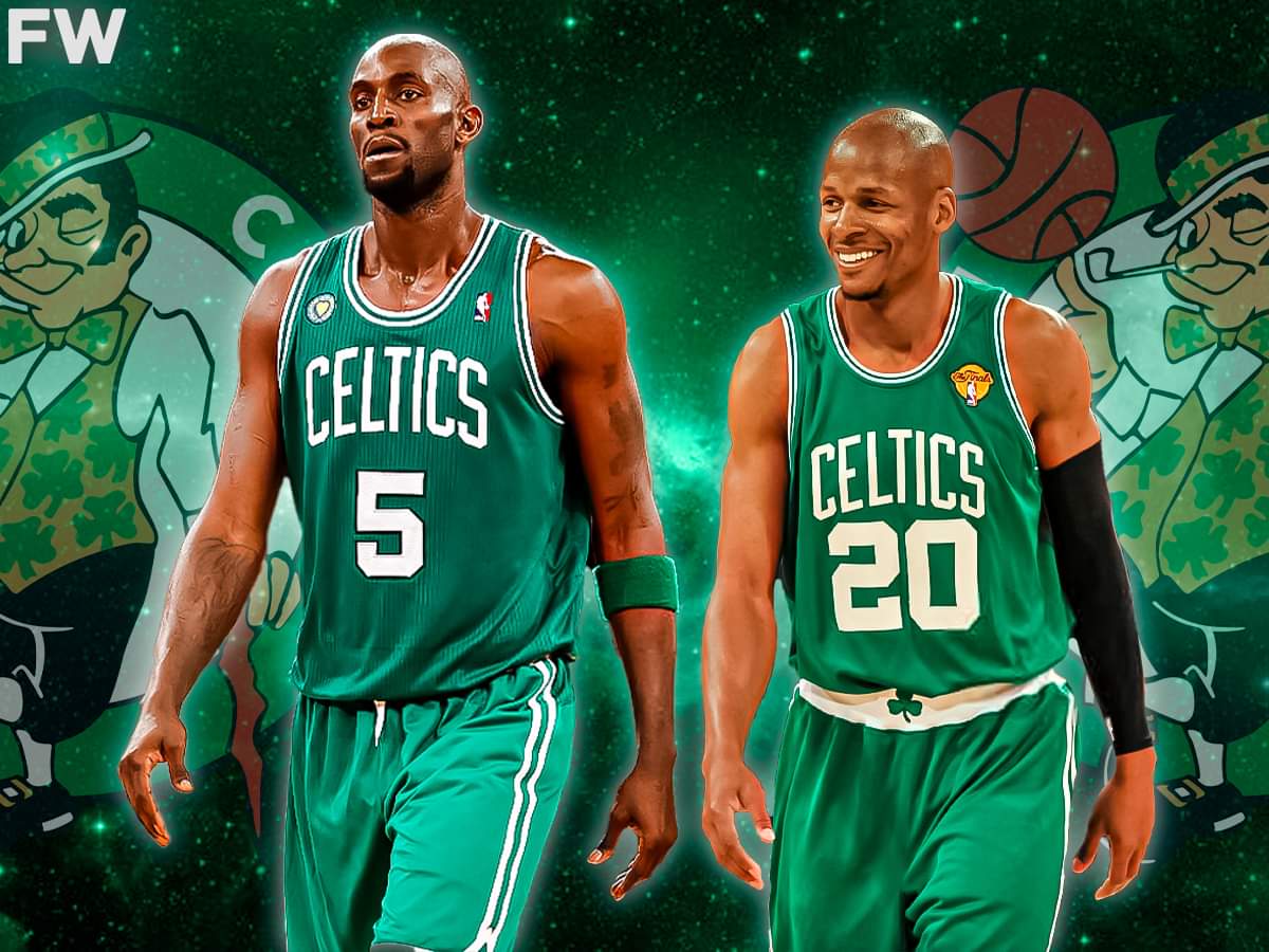 Kevin Garnett And Ray Allen