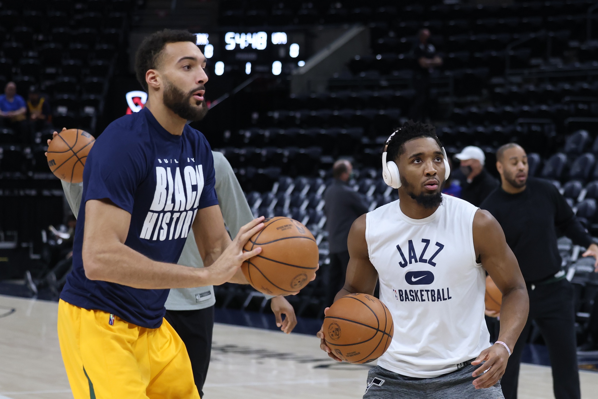 Donovan Mitchell Gets Real On Relationship With Rudy Gobert