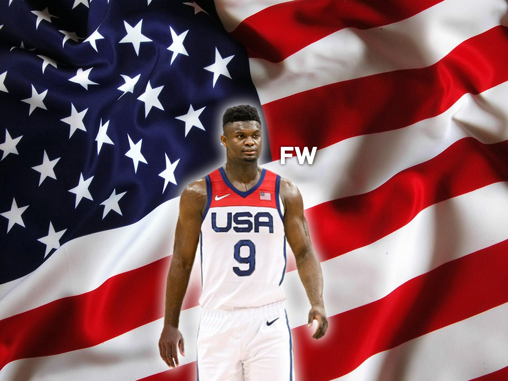 Zion Williamson 2024 Team USA