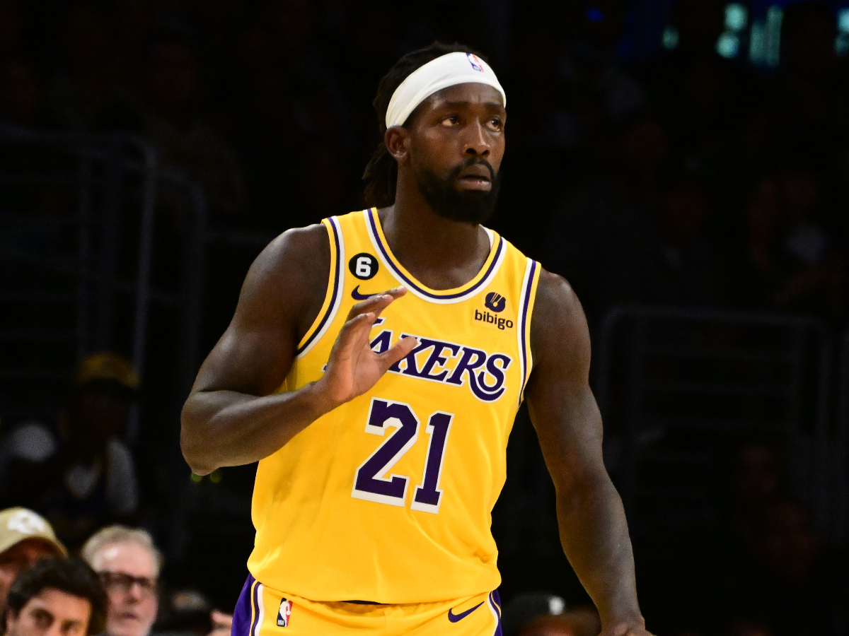 NBA Fans Roast Patrick Beverley For Doing The "Too Small" Celebration When The Lakers Were Getting Blown Out