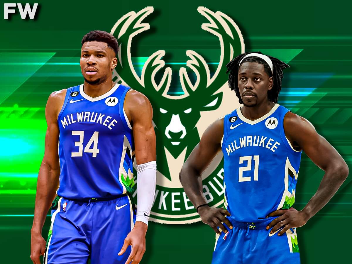 Giannis Antetokounmpo and Jrue Holiday