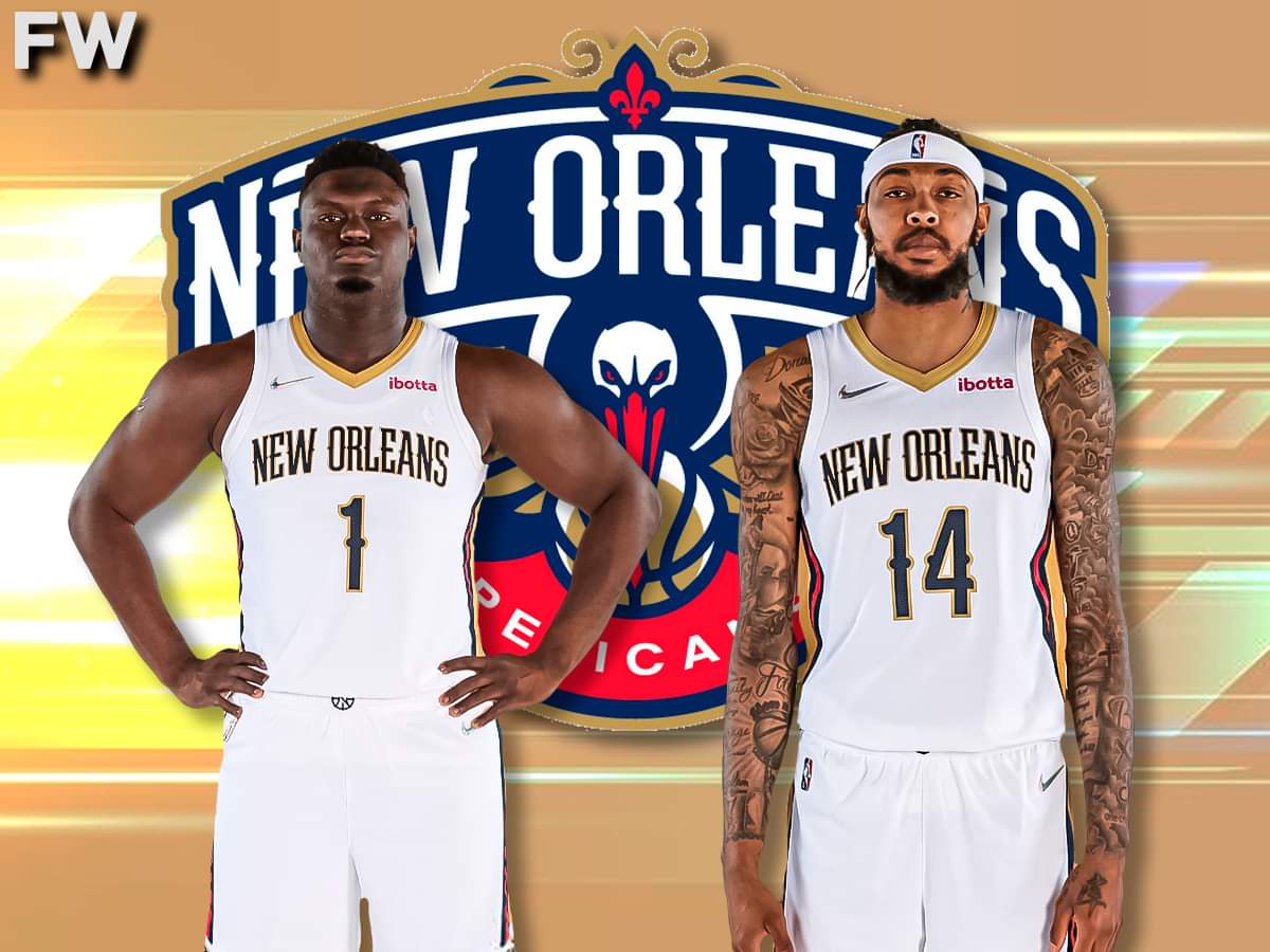 Zion Williamson and Brandon Ingram