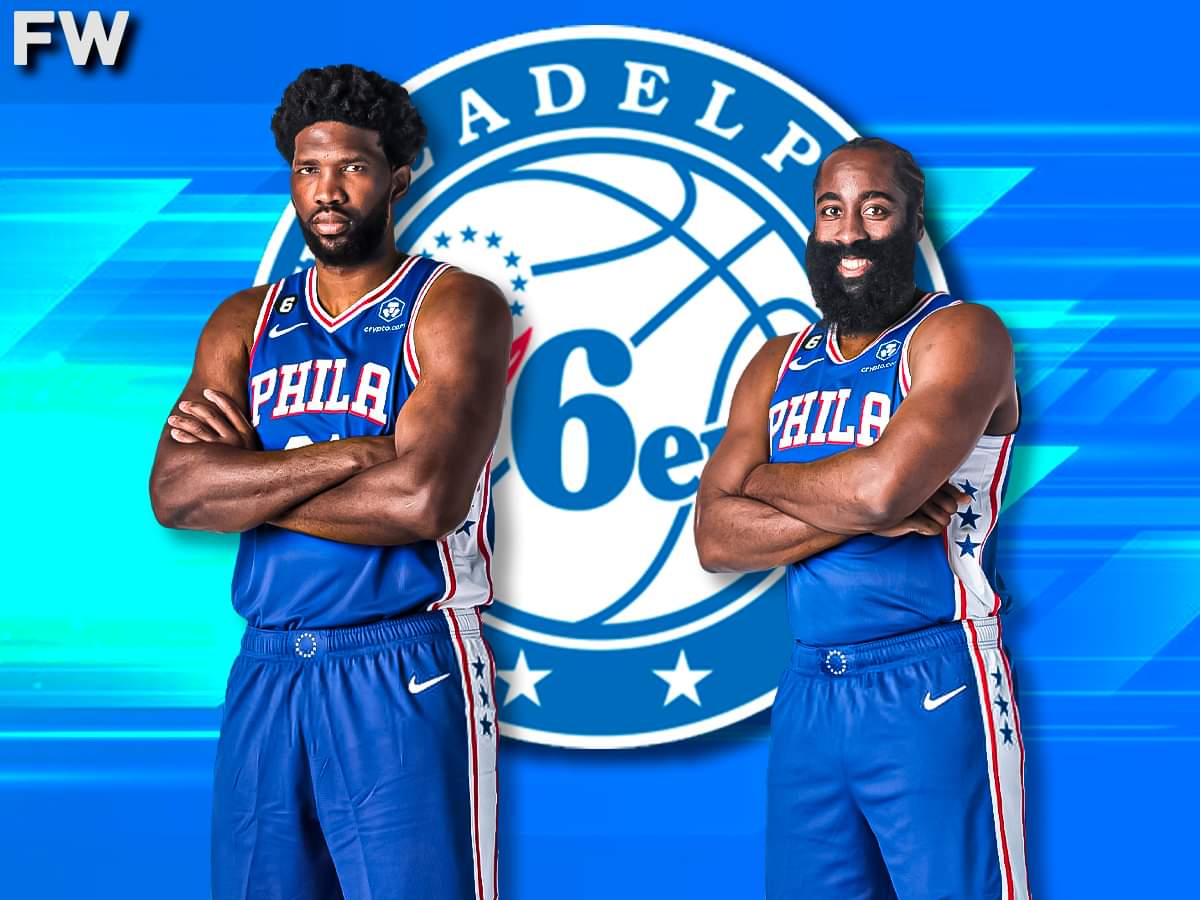 Joel Embiid and James Harden