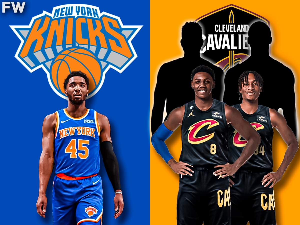 Donovan Mitchell Knicks, RJ Barrett Immanuel Quickley Cavaliers