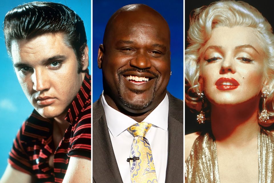 Shaq, Elvis, and Marilyn Monroe