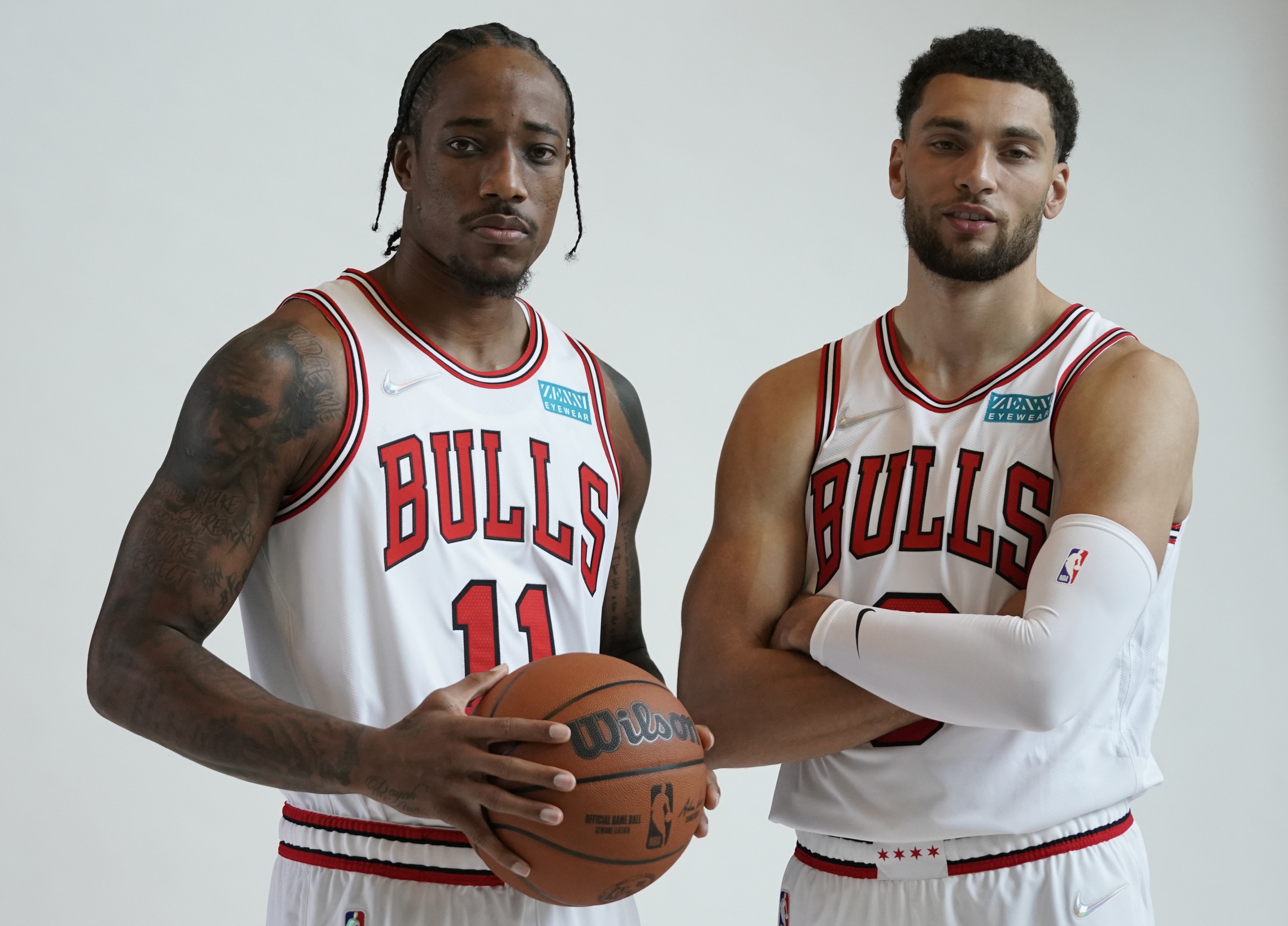 DeMar DeRozan and Zach LaVine