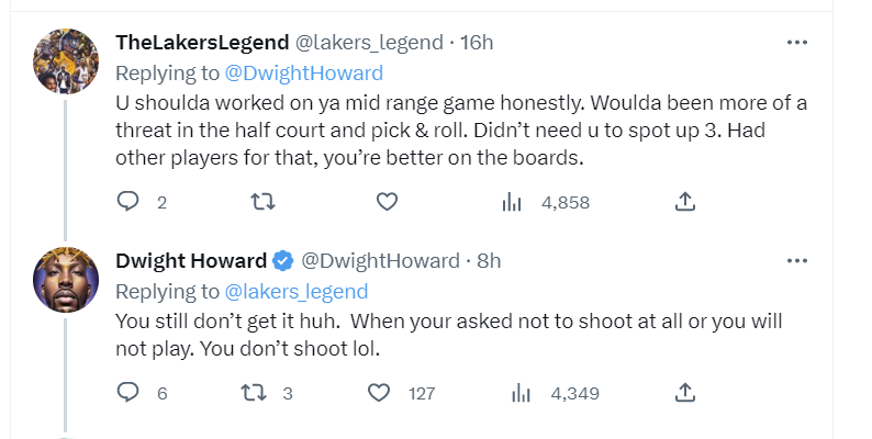 Dwight Howard Twitter