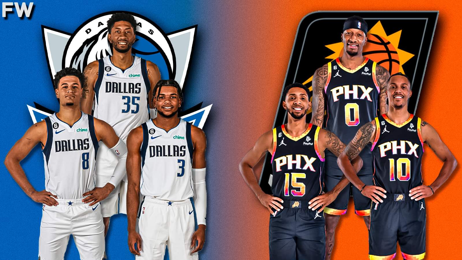 2022-23 Dallas Mavericks vs. 2022-23 Phoenix Suns Full Comparison
