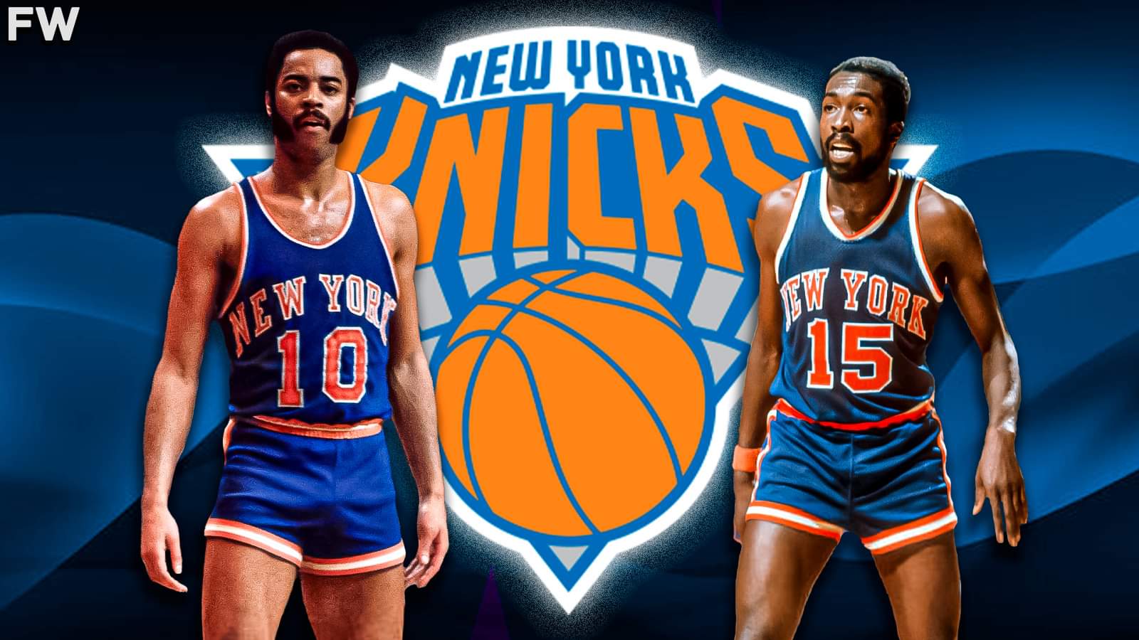 Walt Frazier and Earl Monroe