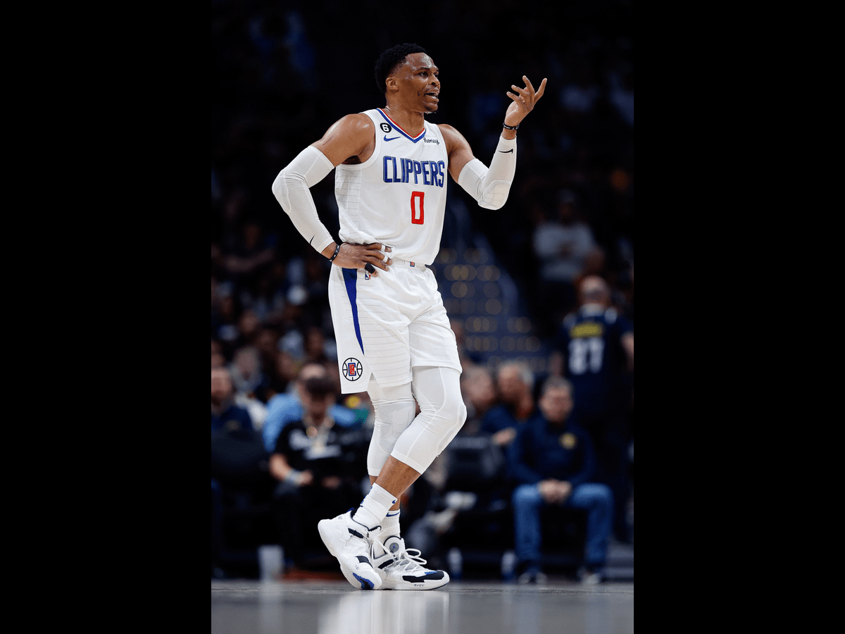 Russell Westbrook Sat At The End Of The Bench And Didn't Participate In Huddles Or Bench Cheering With The Clippers, Says Skip Bayless