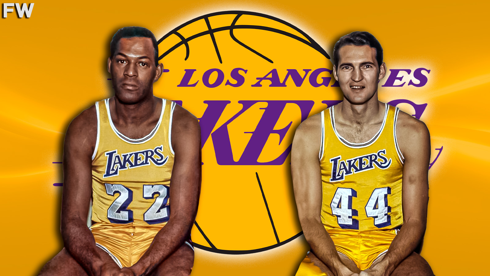 Elgin Baylor and Jerry West
