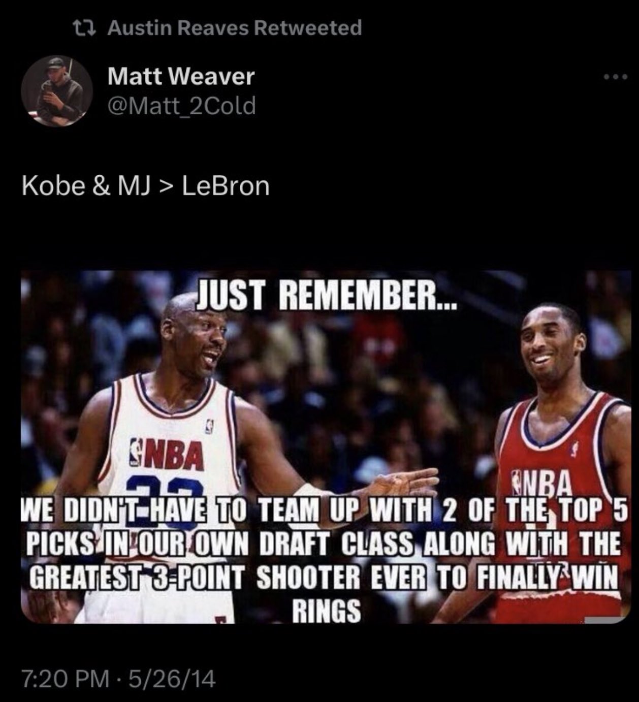 NBA Fans Found Posts Where 13-Year-Old Austin Reaves Mocks LeBron James: "When I Need Some Peace And Quiet, I Set My Phone To LeBron Mode, No Ring."