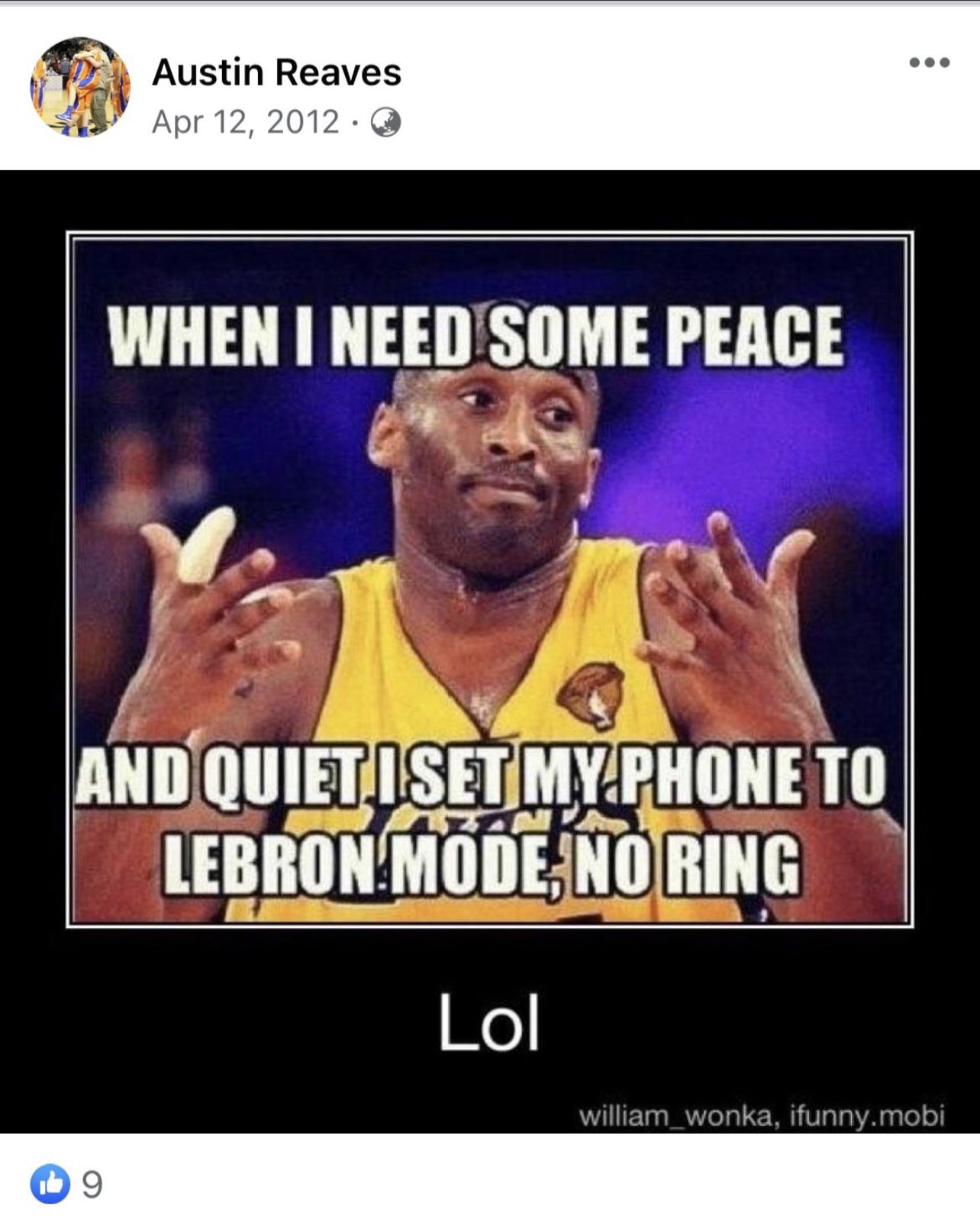NBA Fans Found Posts Where 13-Year-Old Austin Reaves Mocks LeBron James: "When I Need Some Peace And Quiet, I Set My Phone To LeBron Mode, No Ring."