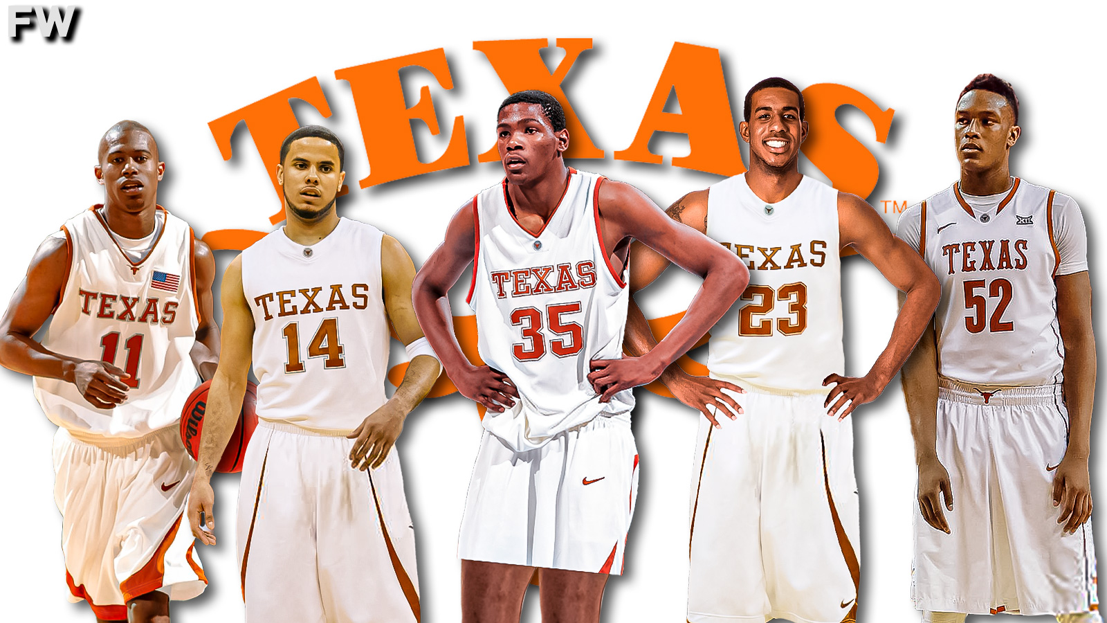 T.J. Ford, D.J. Augustin, Kevin Durant, LaMarcus Aldridge, Myles Turner