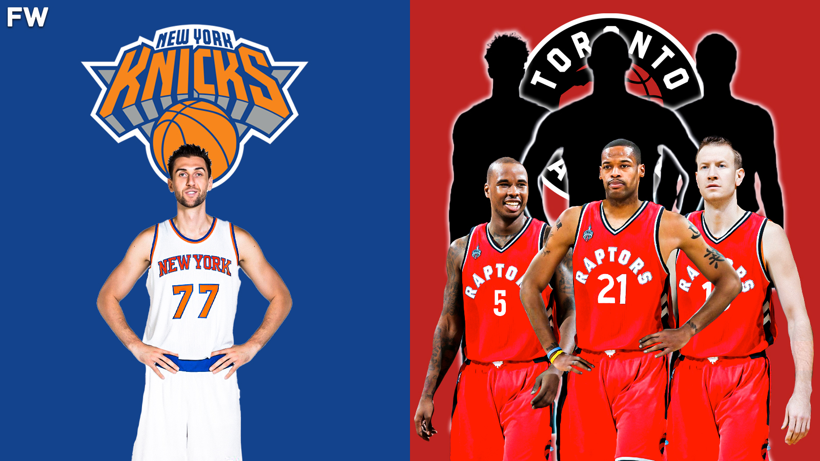 The Toronto Raptors Trade Andrea Bargnani To The New York Knicks