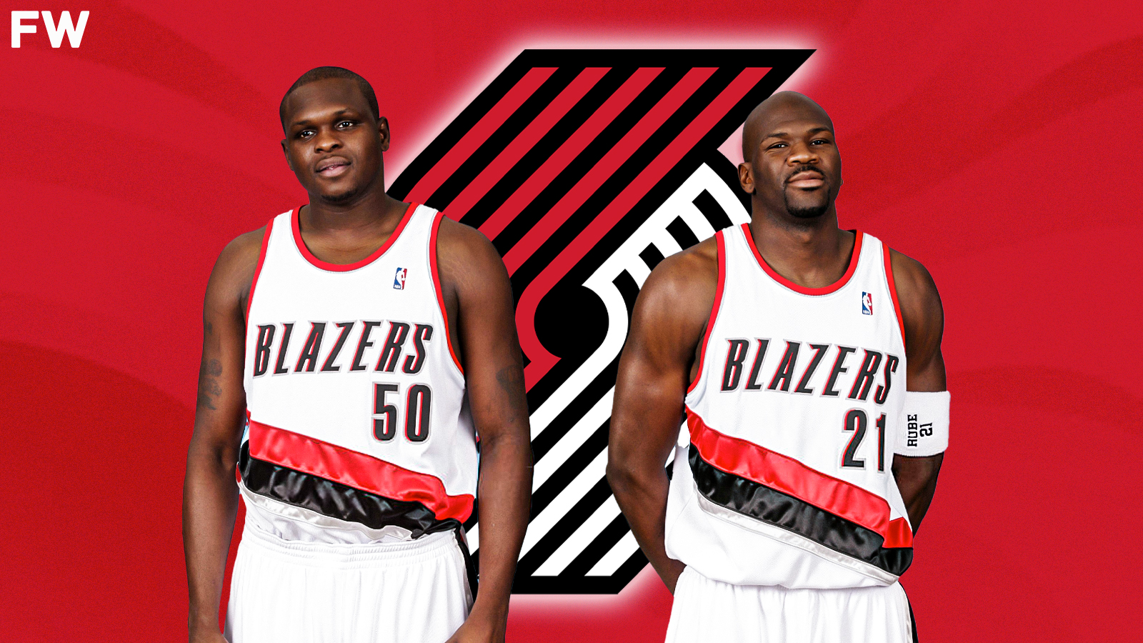 Zach Randolph and Ruben Patterson