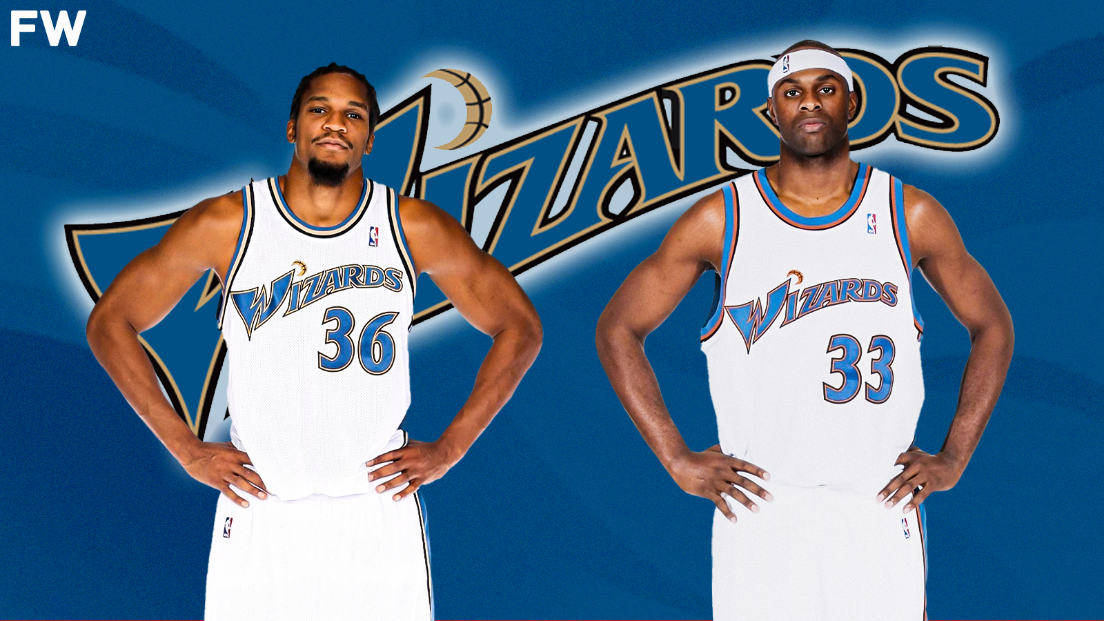 Etan Thomas and Brendan Haywood