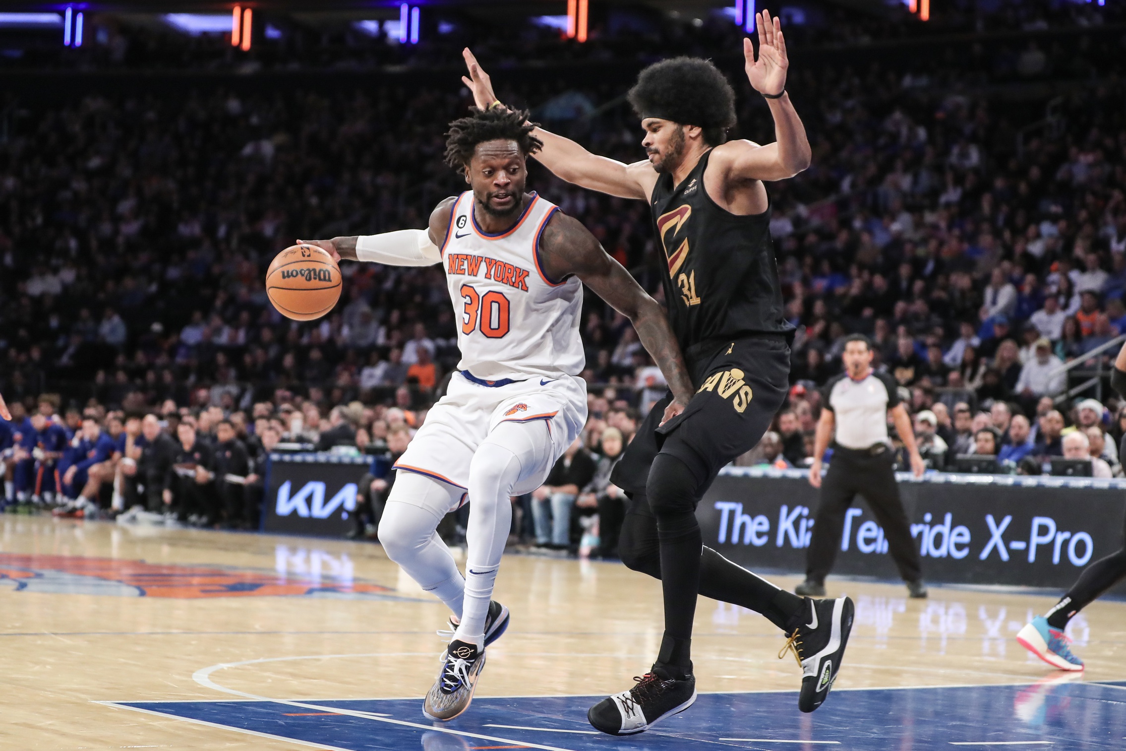 Julius Randle Calls Out Jarrett Allen Over “Unnecessary” Flagrant Foul