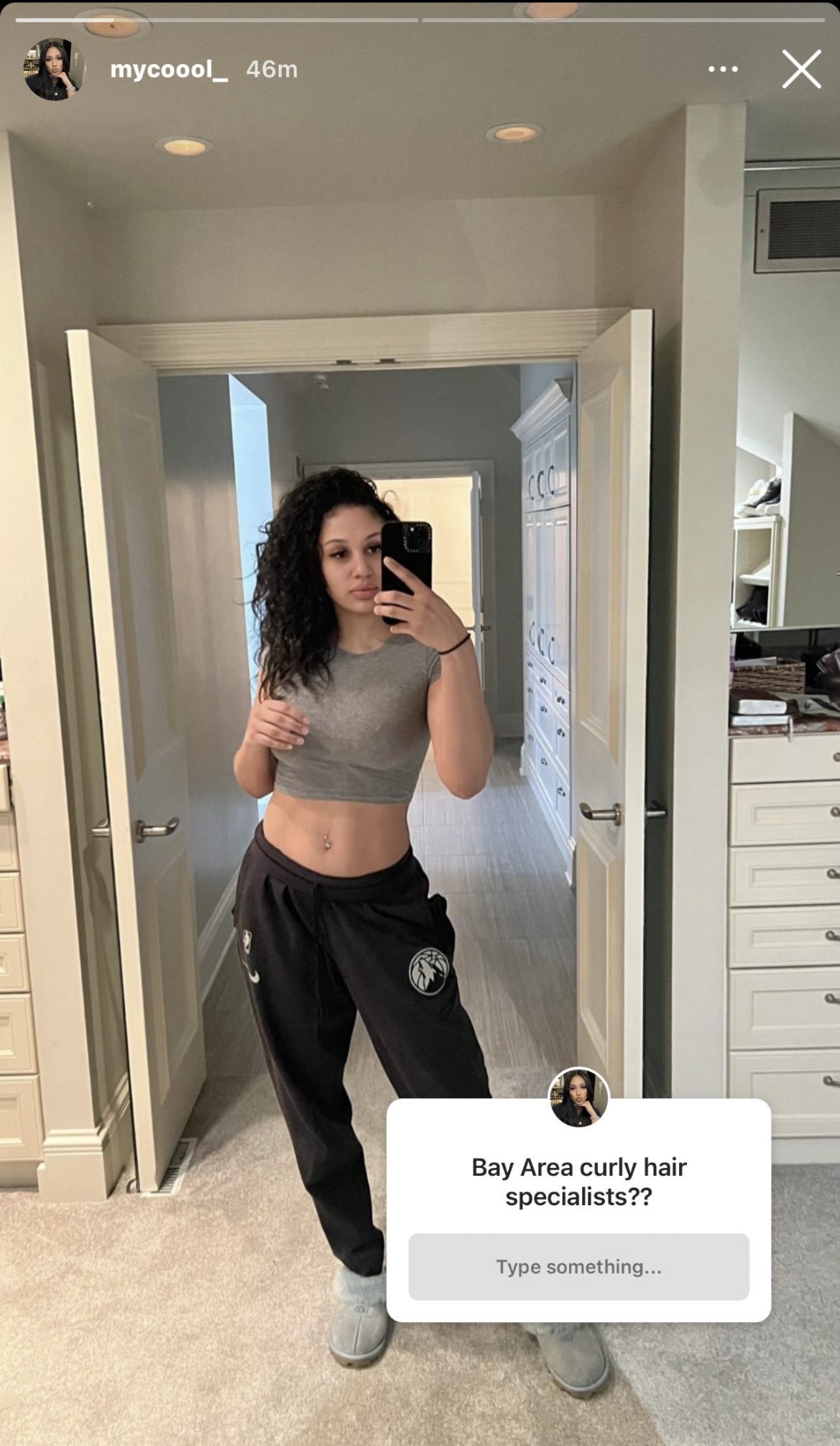 Mychal Johnson's Instagram story